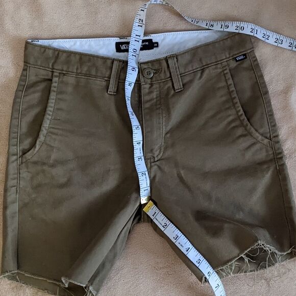 VANS Chino cut off shorts size 28 @M2 - Picture 8 of 10